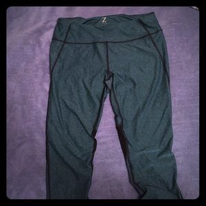 Byzella Athletic Yoga Pants, dark Teal, Large