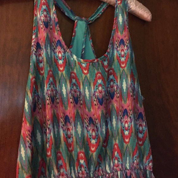 SALE! $13! Cute & colorful Francesca's maxi dress - Picture 3 of 5