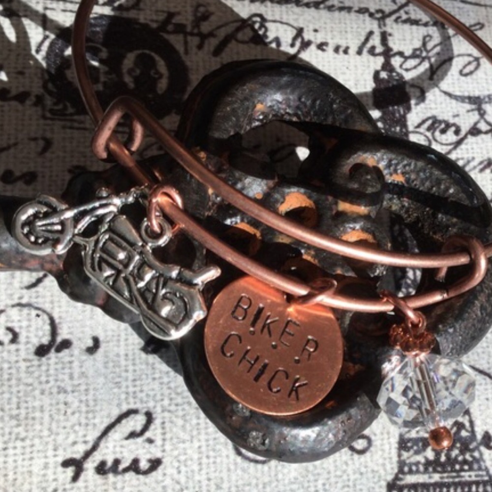 🏍Biker Chick🏍Copper🏍Custm🏍Bangle🏍