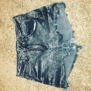 high waisted shorts