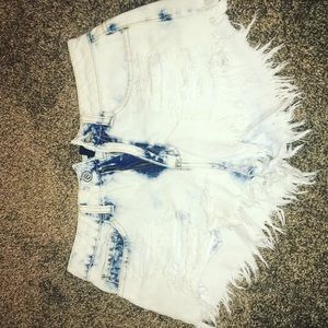 high waisted shorts
