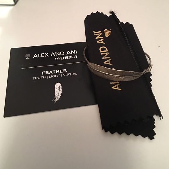 Alex And Ani Quill Feather Wrap