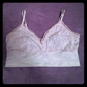 Victoria's Secret Lounge Bralette, Sky Blue, Large
