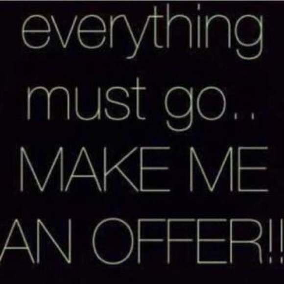 MAKE ME OFFERS! Need to clear inventory