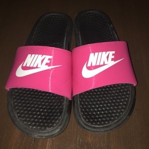 Women's Nike Pink Slides! Size 7.5/8!
