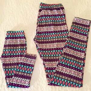 Mommy and me leggings set
