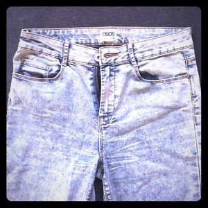 👖ASOS light acid wash skinnies!👖