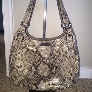 Coach Madison Snakeskin Bag