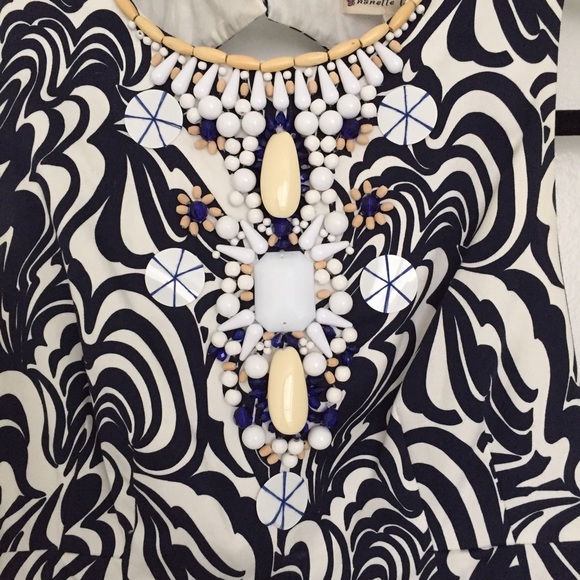 Nanette Lepore beaded dress - Picture 2 of 4