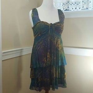 Boho Dreamy A-Line Mini Dress