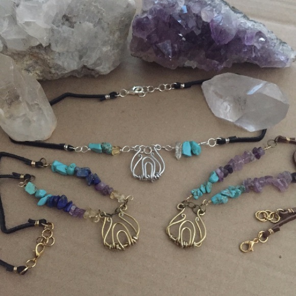 Bassnectar Wire Wrap Choker Necklace