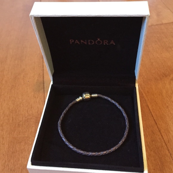 Pandora Jewelry - Pandora Dark Purple Braided Bracelet