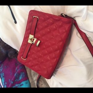 Red Cross body purse