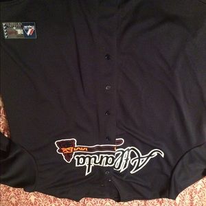 Atlanta Braves button up jersey