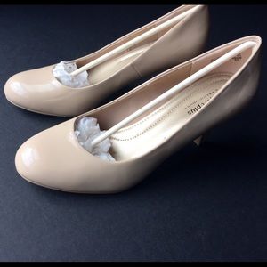 2 days left, Nude heels pumps memory foam insole