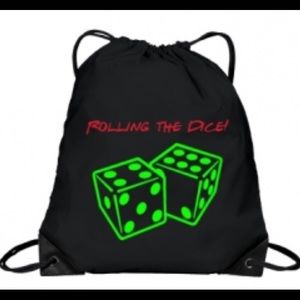 Rolling the Dice! Neon Backpack