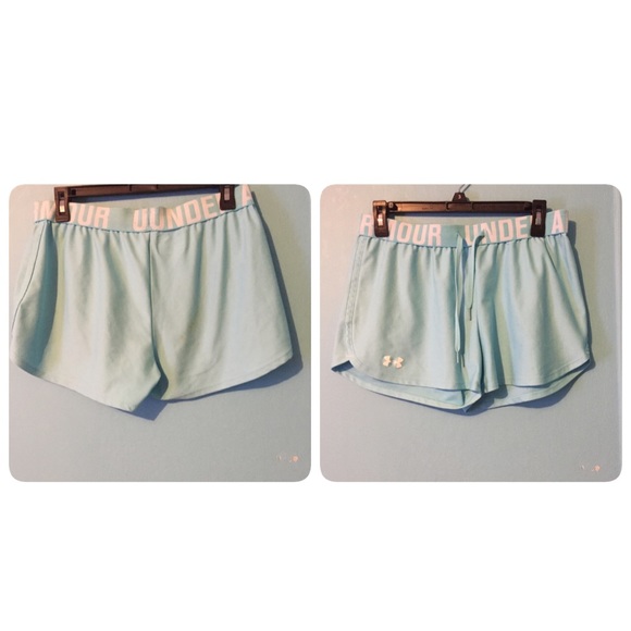 Blue under armour shorts!