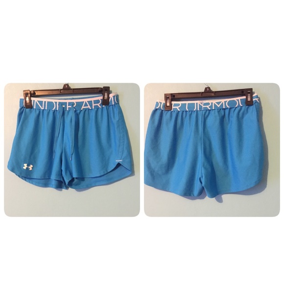 Blue under armour shorts!