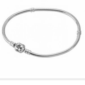Silver authentic Pandora bracelet