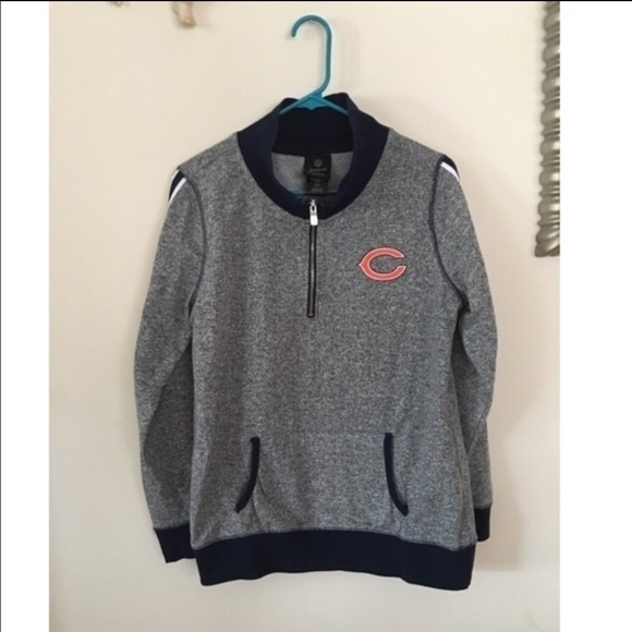 Chicago Bears half zip hoodie