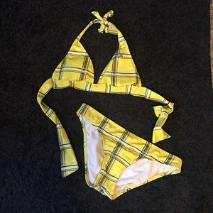 Yellow Hurley baiting suit