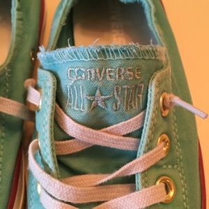 Bright Blue Converse