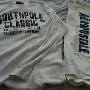 Bundle of 2 mens shirts.