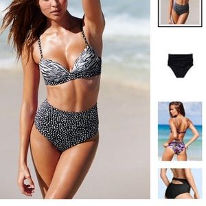 Classic High Rise Black bottoms