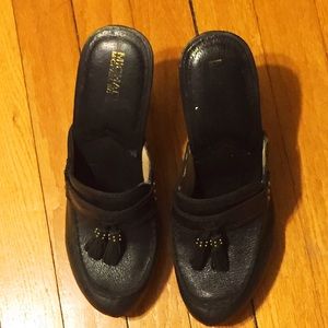 Michael Kors Leather Clogs