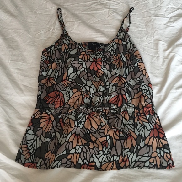 Aqua tank top blouse - size XS