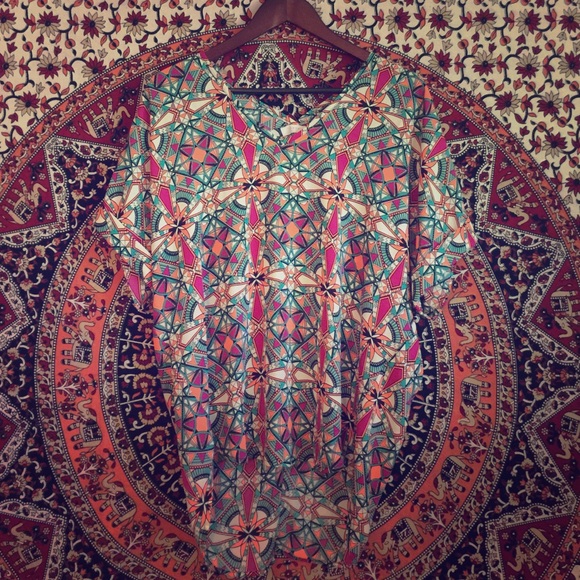 Elaborate patterned shirt