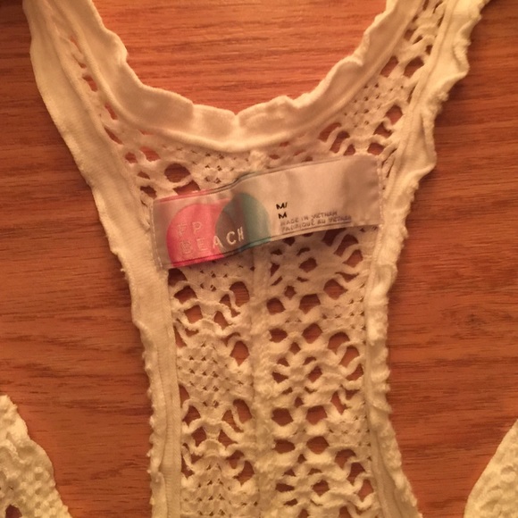 🙅SOLD🙅Rare Free People Sundial Maxi White Sz M - Picture 2 of 4