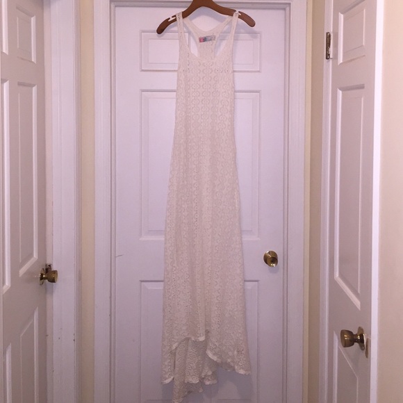 🙅SOLD🙅Rare Free People Sundial Maxi White Sz M - Picture 4 of 4
