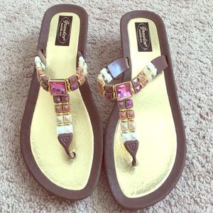 🔴BOGO Grandco Jewel Sandals