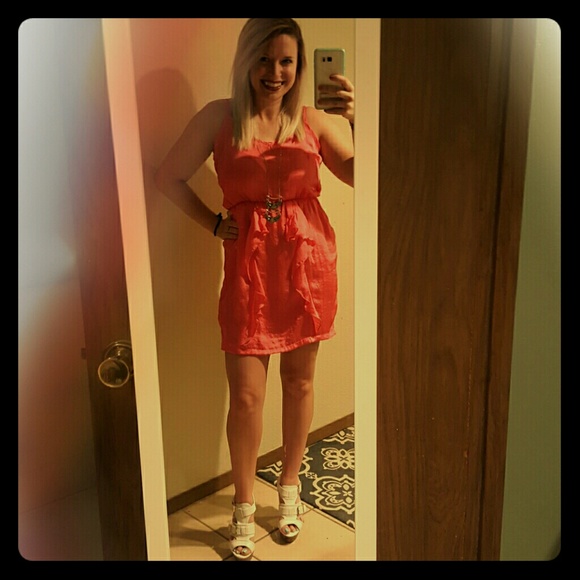 Pink/coral dress