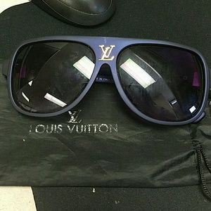 Louis Vuitton Sunglasses-Navy Blue