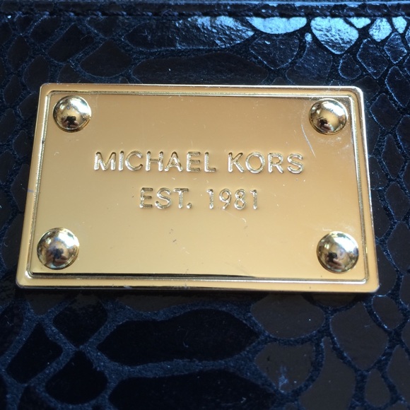 Michael Kors Python Leather Zip Around Wallet - image 2