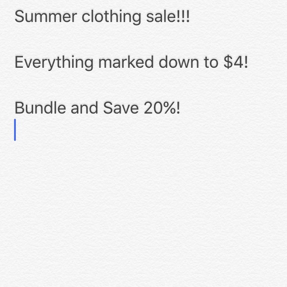 Sale