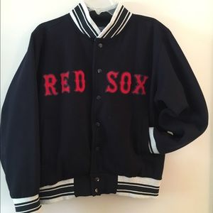 Boston Red Sox varsity jacket .