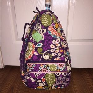 NWT Vera Bradley sling tennis bag!