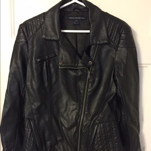 French Connection Leather Jacket