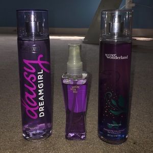 Bath and Body Works Sprays Set!