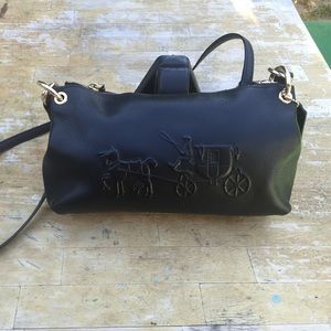 COACH Embossed Charley Crossbody Horse & Carriage