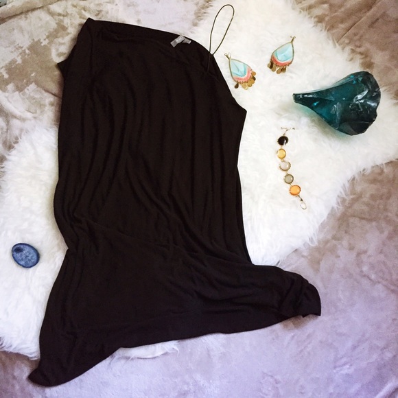 ASOS Curve Tops - ASOS curve black crepe tunic