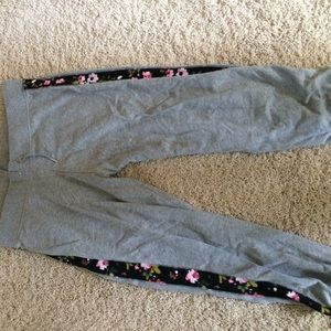 Victoria secret sweat cropped pants