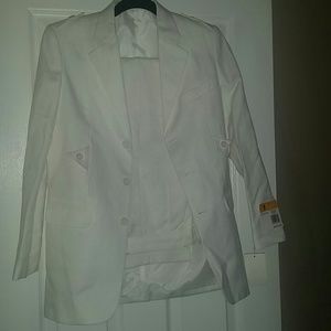 Boys "Brand New" 2pc White Suit