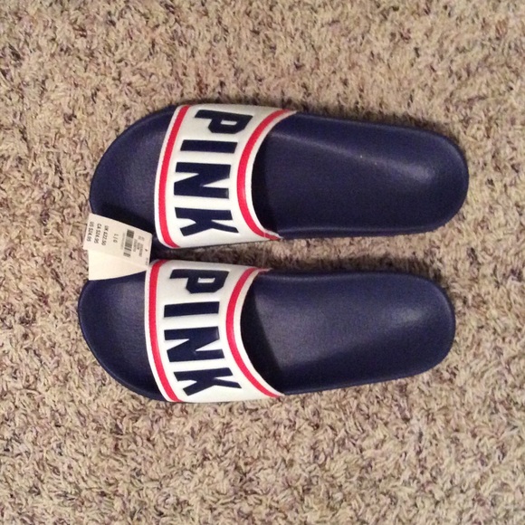Victoria Secret Pink Slides.