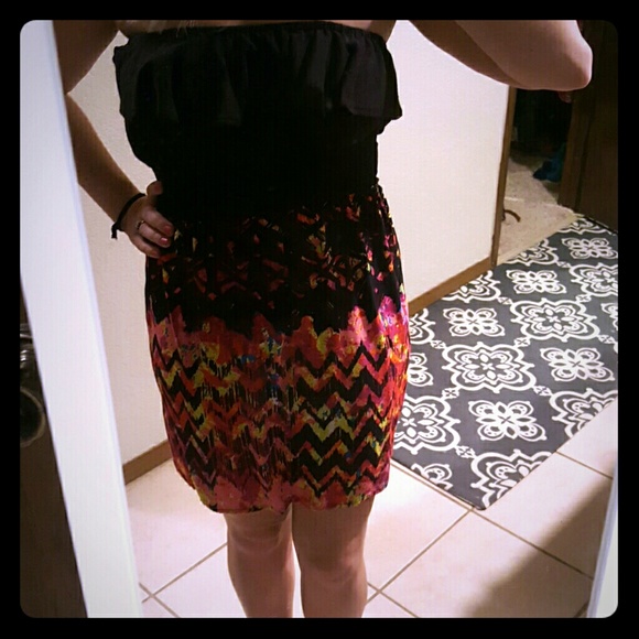 Multi colored dress
