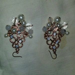Earrings Boston Propper. Rose gold