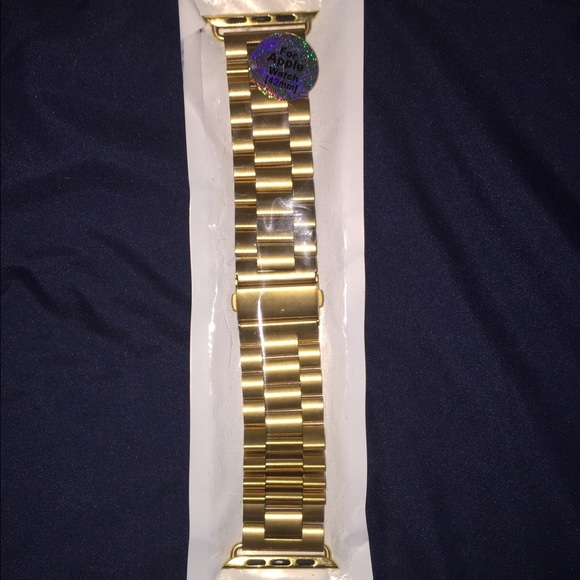 Gold Apple Watch 42mm band